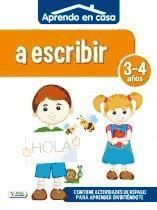 A ESCRIBIR 3 A 4 AÑOS.(APRENDO EN CASA)