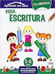 PEGA ESCRITURA 5-6 AÑOS APRENDO EN CASA