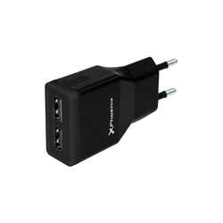 Cargador Usb 5V 2 Salidas 2A Con Cable Micro Usb
