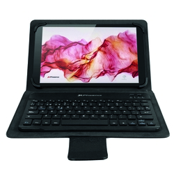 Funda Universal Negra + Teclado Bluetooth
