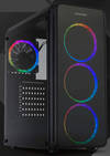 CAJA ATX NOX HUMMER TGM RAINBOW 1XUSB3.0 2XUSB2.0 NEGRO RGB