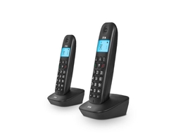 Spc Telefono Inalambrico Air Pro Duo Black