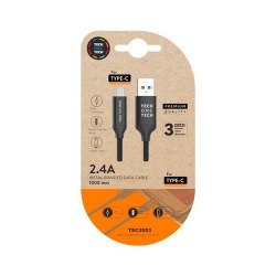 BLISTER CABLE DE DATOS USB- C (MULTI) 1M COLOR NEGRO