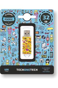 PEN DRIVE 32GB USB 2.0 EMOJIS