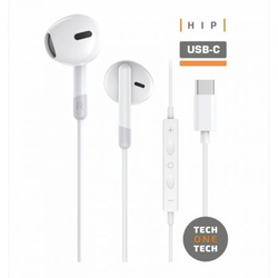 BLISTER ÉCOUTEURS HIP TECH BLANCOS INTRAUDITIVOS