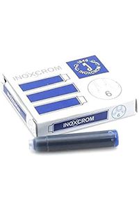 ESTUCHE 6 CARTUCHOS TINTA AZUL PARA PLUMA