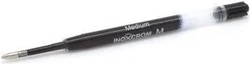 C/25 RECAMBIO BOLIGRAFO INOXCROM IN-IN NEGRA PUNTA MEDIA