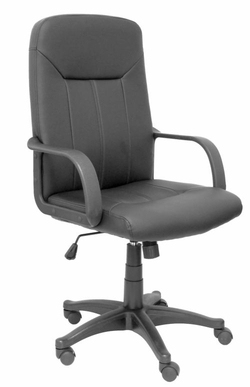 SILLON VILLA SIMILPIEL NOIR