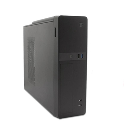 Caja Coolbox Matx Slim T310 2Xusb3 +Usb-C Fte.B500Gr-S Lect.