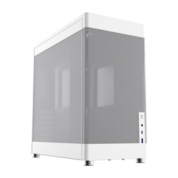 Coolbox Caja Atx Mp1 Blanca Full Mesh Sin Fte