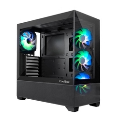 Caja Ordenador Gaming Coolbox Ga250 Vision Argb Atx