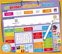 Mi primer calendario pizarra