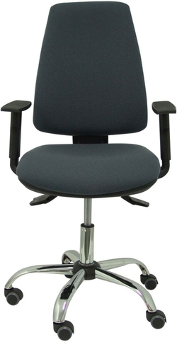 CHAIR WITH WHEELS ELCHE BACK AND SEAT BALI GRAY ARMS