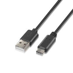 CABLE USB 2.0 TIPO-C AISENS A107-0050/ USB TIPO-C MACHO - US