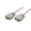 CABLE SERIE RS232 DB9 M-H AISENS BEIGE 1,8M BEIGE