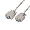 CABLE SERIE NULL DB9 H-H AISENS BEIGE 1,8M BEIGE
