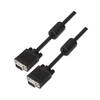 AISENS - CABLE SVGA CON FERRITA, HDB15/M-HDB15/M, NEGRO, 6.0