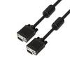 CABLE CON FERRITA SVGA HDB15 AISENS 10M NEGRO