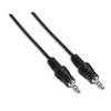 AISENS - CABLE AUDIO ESTEREO, JACK 3.5/M-JACK 3.5/M, NEGRO,
