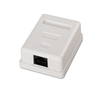 AISENS - ROSETA DE SUPERFICIE RJ45 CAT.5E UTP 1 TOMA, BLANCO
