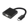 AISENS - CONVERSOR USB-C A VGA, USB-C/M-HDB15/H, NEGRO, 15CM