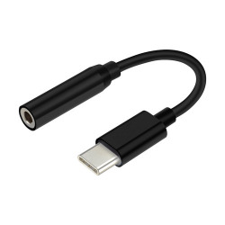 ADAPTADOR AISENS USB TIPO-C MACHO A JACK 3.5 HEMBRA