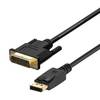 AISENS - CABLE CONVERSOR DISPLAYPORT A DVI, DP/M-DVI/M, NEGR