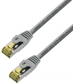 CABLE DE RED RJ45 1M AISENS A146-0334 CAT. 7 GRIS