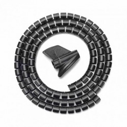 ORGANIZADOR DE CABLES EN ESPIRAL 1M AISENS A151-0406