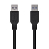 Cable Usb 3.0 Aisens A105-0448/ Usb Macho Usb Macho/ 3M/ Neg