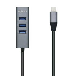 Hub Usb 3.1 Tipo-C Aisens A109-0508/ 4 Puertos Usb