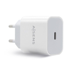 Cargador De Pared Aisens A110-0537/ 1Xusb Tipo-C/ 20W