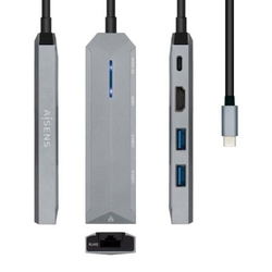 Docking Usb 3.2 Tipo-C Aisens Asuc-5P003-Gr/ 1 Hdmi/ 2 Usb/