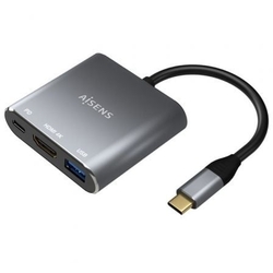 Adaptador Usb Tipo-C Aisens A109-0669/ Usb Tipo-C Macho/ Hdm
