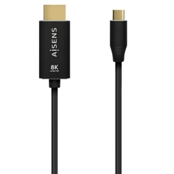Cable Conversor Aisens A109-0712/ Usb Tipo-C Macho/ Hdmi 8K