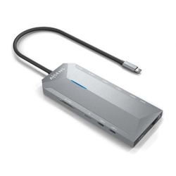 Docking Usb Tipo-C Aisens Asuc-12P005-Gr/ 2Xhdmi/ 3Xusb/ 2Xu