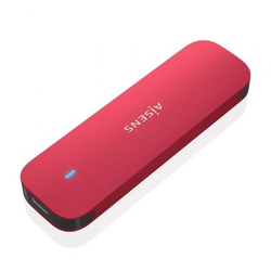 Caja Externa Para Disco Ssd M.2 Nvme Aisens Asm2-027Red/ Usb