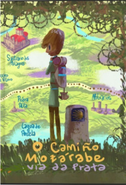 Vía da Prata o Camiño mozárabe. Quebracabezas 500 pezas