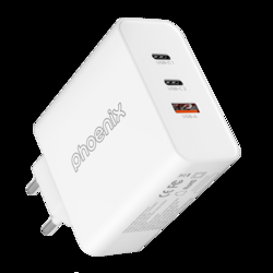 Cargador Phoenix Tipo C 65W Para Portatil Tablet Movil Smart