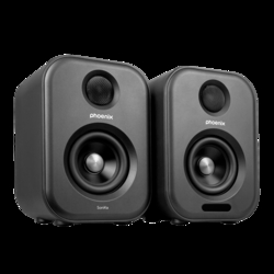 Altavoces De Estudio Phoenix Sonika 50W Con Bluetooth Jack U