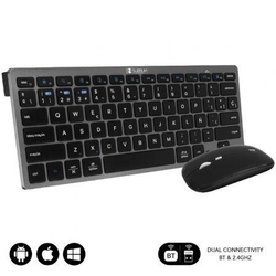 Teclado Y Ratón Inalámbrico Por Bluetooth Subblim Oco020 Com