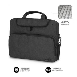 Maletín Subblim Air Padding Para Portátiles Hasta 15.6/ Gri