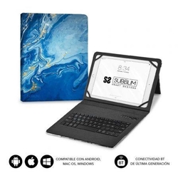 Funda Con Teclado Subblim Keytab Pro Bluetooth Para Tablets