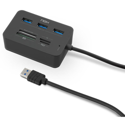 Hub Usb Nox Con Lector Tarjetas One Complete Usb 3