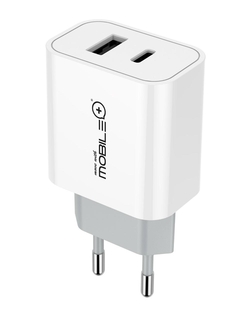 Cargador Mobile+ Mb-1030 Usb Tipo-C Qc+Pd20W