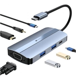 Docking Usb Tipo-C Leotec Leds04/ 2Xusb/ 1Xusb Tipo-C/ 1Xusb