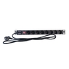 2Lan Regleta 19 8 Schukos Interruptor