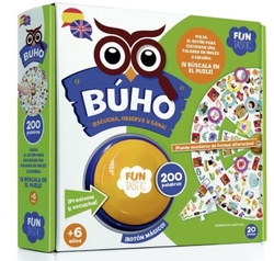 PUZLE BOTON BUHO 200 PALABRAS