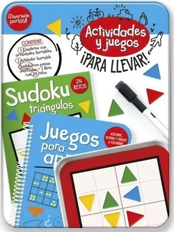 KIT DE ACTIVIDADES COM JUEGO RETOS DE INGENIO