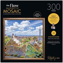 PUZZLE MAGNETICO FLOW MOSAIC 300 PEZAS GAUDI CON MARCO